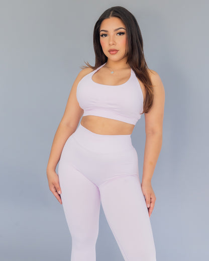 EnerG Halter Sports Bra - Rose Pink