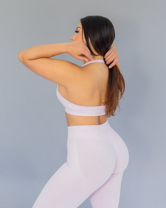 EnerG Halter Sports Bra - Rose Pink